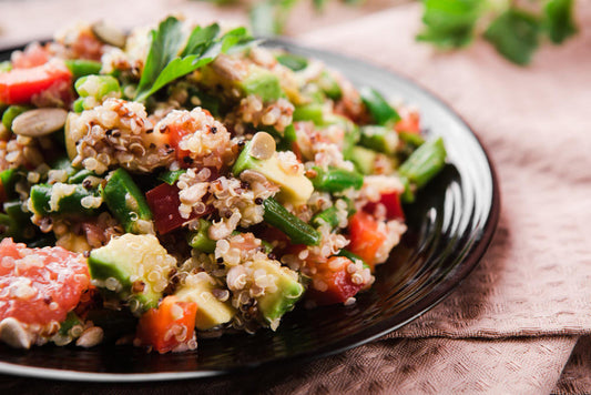 Schneller Couscous-Salat mit Thunfisch und getrockneten Tomaten