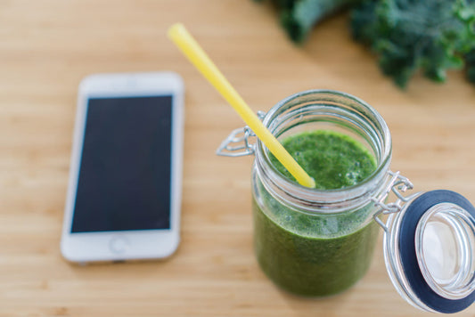 Grünkohl-Mandel-Smoothie