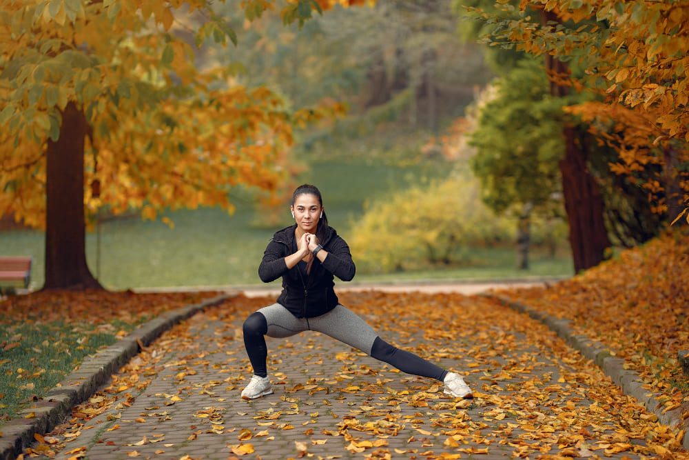 Herbst-Fitness und die Nutzung der Übergangszeit