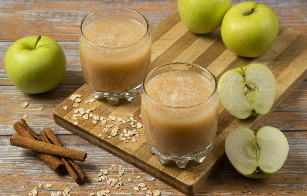 Apfel-Zimt-Kardamom-Smoothie